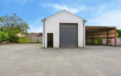 workshop with office and yard to let