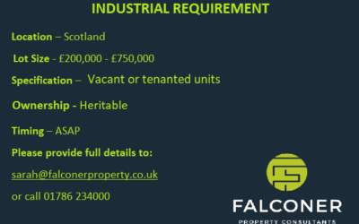 INDUSTRIAL PROPERTY REQUIREMENT