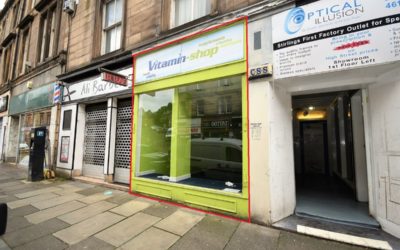 RETAIL UNIT TO LET – STIRLING