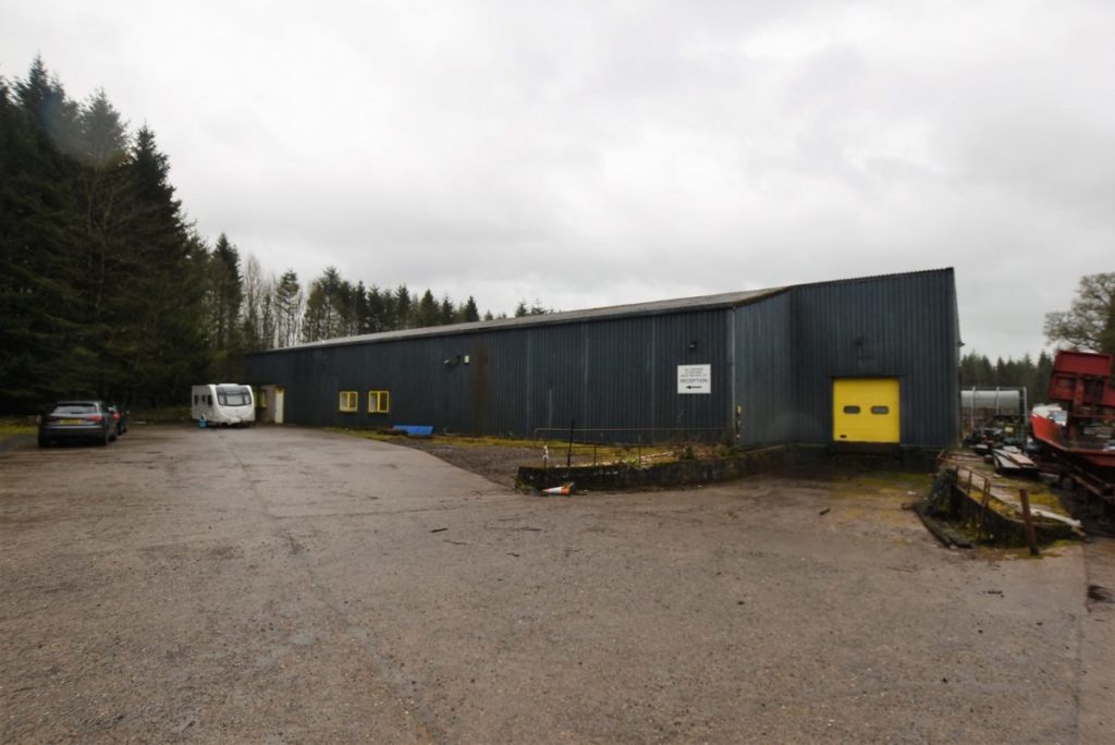 Large Workshop With Office Accommodation To Let – Callander