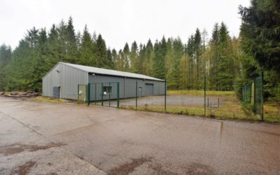 Large Workshop With Office Accommodation And Secure Yard To Let – Callander