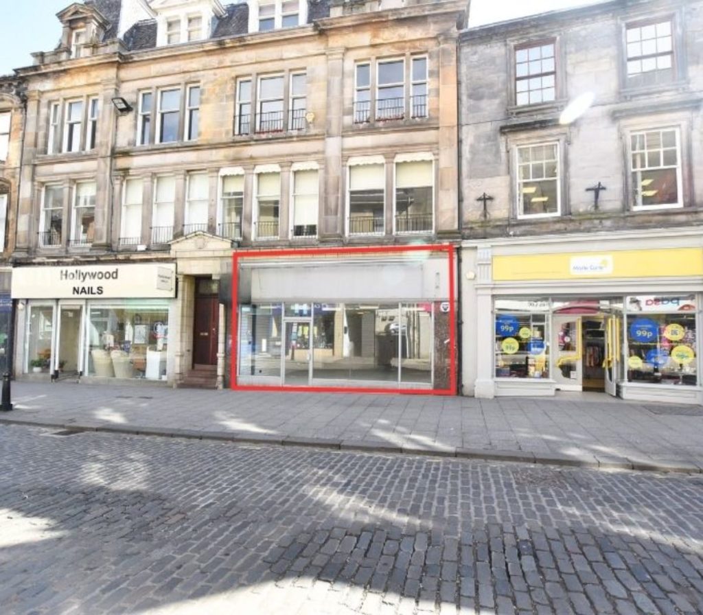 Prime Retail Unit To Let – Stirling City Centre