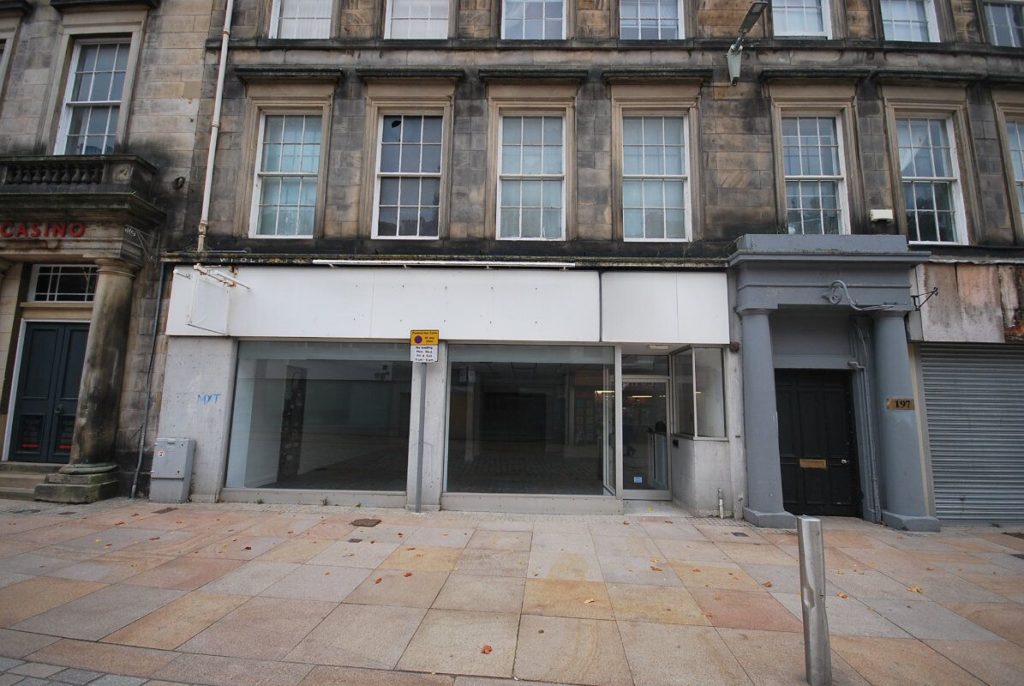 Prime Retail Unit To Let – Kirkcaldy