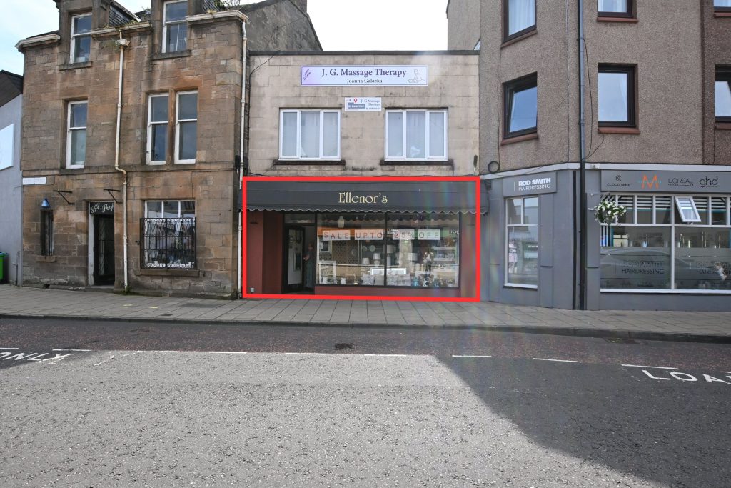 Prime Retail Unit For Sale – Falkirk Town Centre
